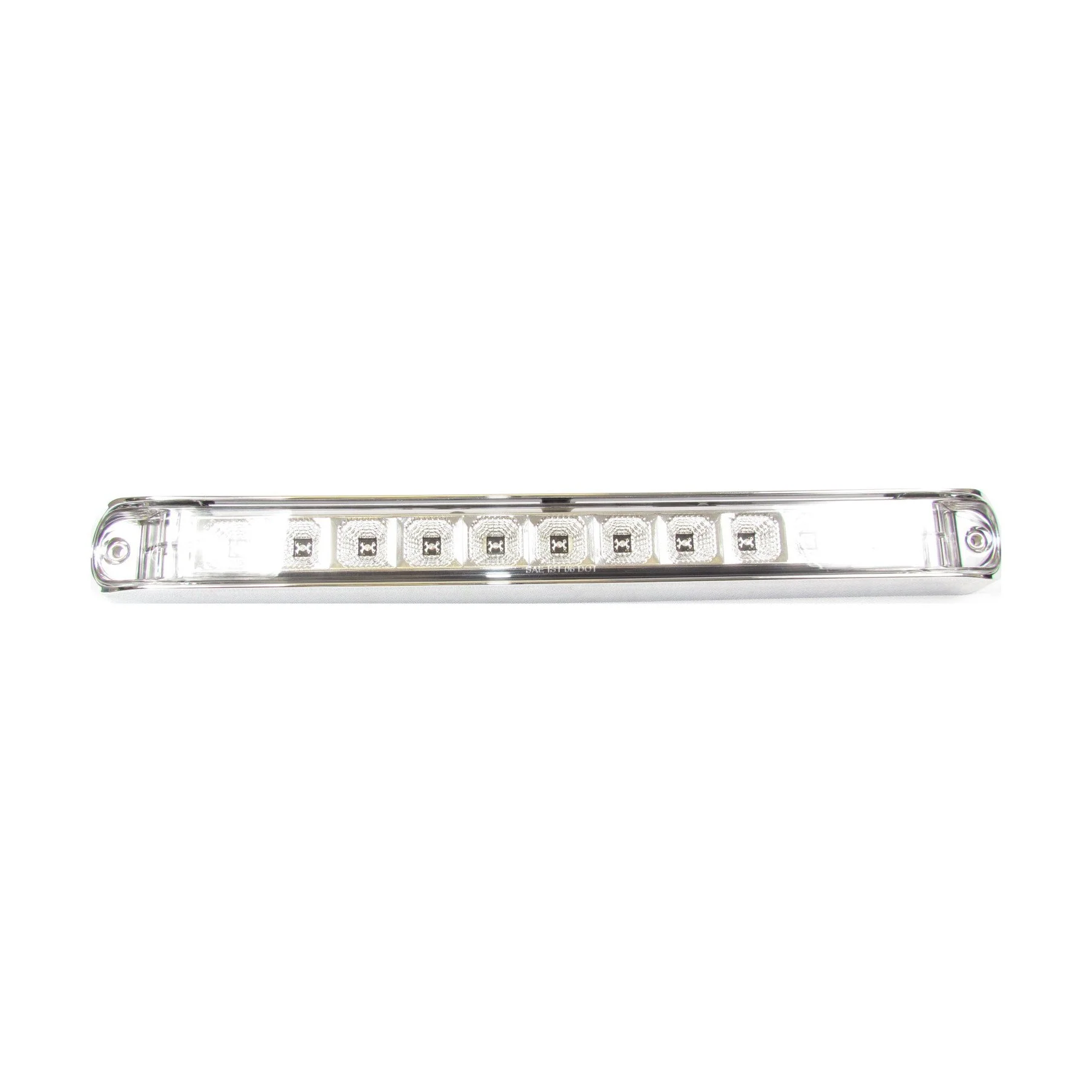 Fortpro 17-6/8" x 2-1/8" Led Light Bar with 11 LEDs and Chromed Bezel - Image 10