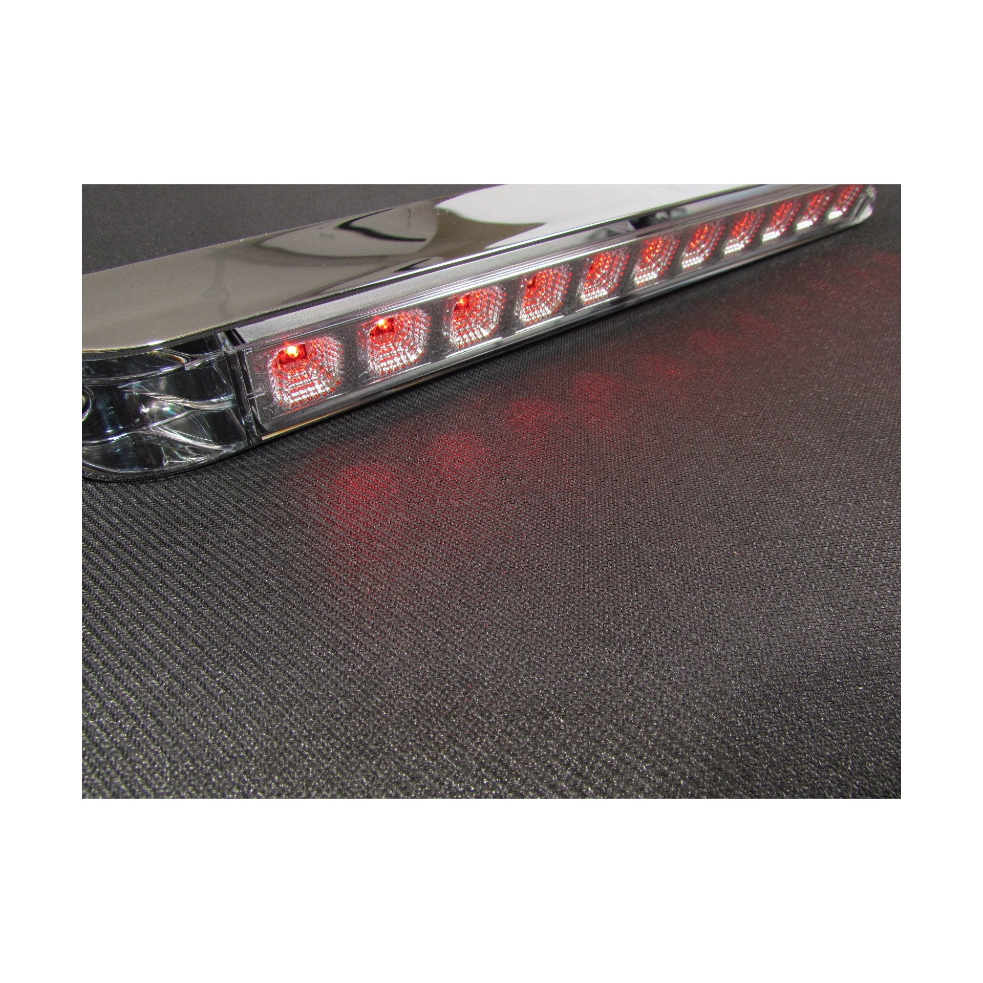Fortpro 17-6/8" x 2-1/8" Led Light Bar with 11 LEDs and Chromed Bezel - Image 14