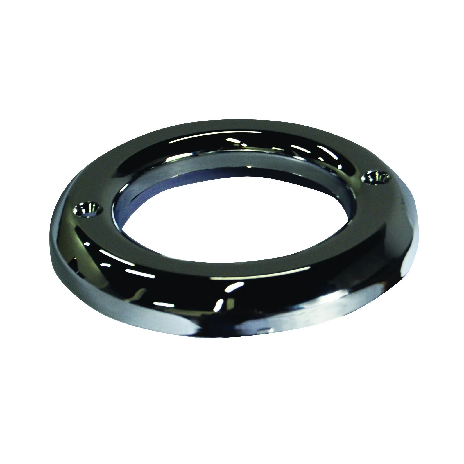 Fortpro 2.5" Round Bezel Chrome for LED Side Marker Clearance Lights | F235332