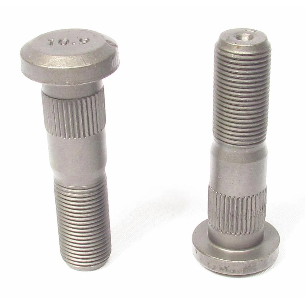 Serrated Drive Wheel Studs 3/4"-16 THD 0.785" B.D. x 2 15/16" Length - E8969 - 10 Pack