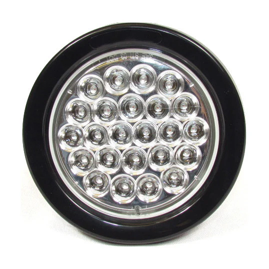 Fortpro 4" Round Light with 24 Leds and Amber Lens - Image 3