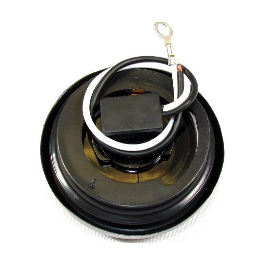 2" Clear Lens Round LED Amber Marker Light  w/ 3 LED Lights - 24 Volts - Image 4