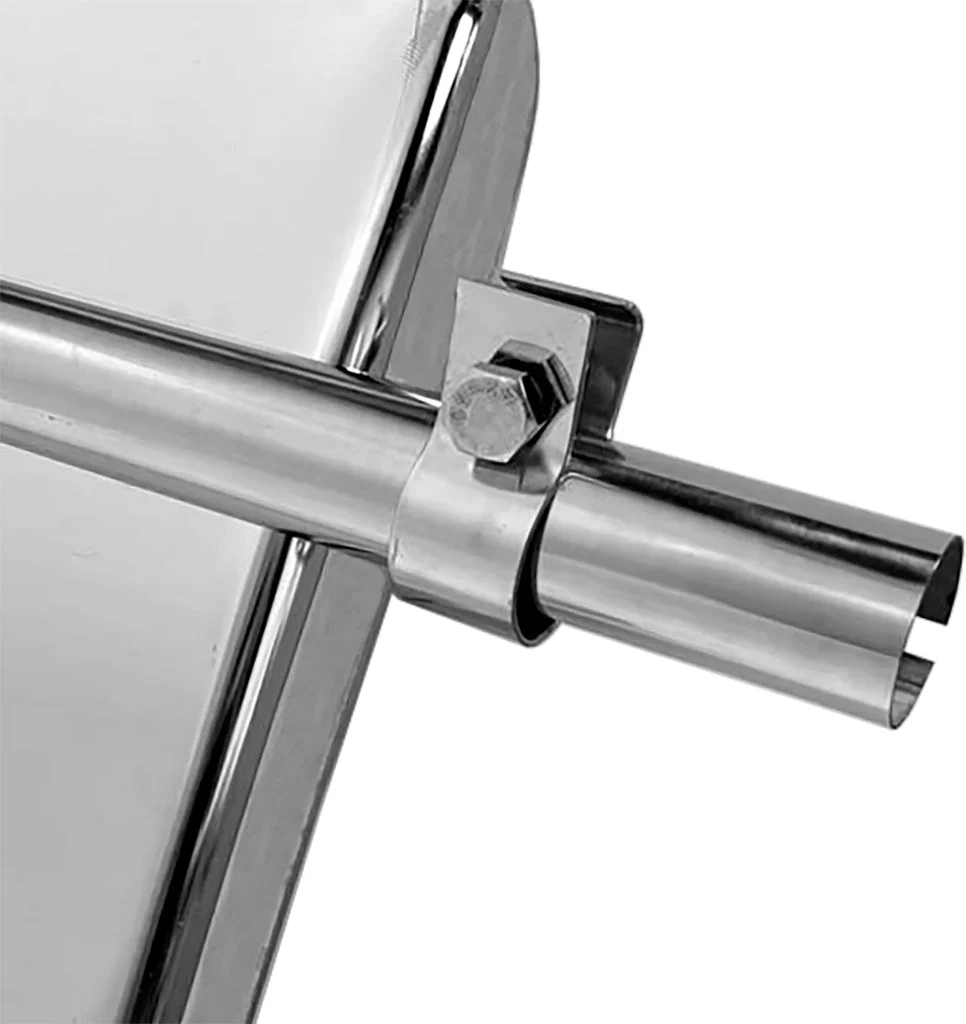 Fortpro 24" x 24" Quarter Fenders Pair Set - Heavy Duty Stainless Steel For Freightliner, Kenworth, Mack | F245690 - Image 3