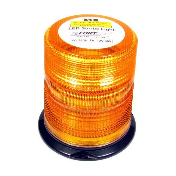 Fortpro 6" Amber 60 LED Strobe Cab Light | F235281 - Image 2