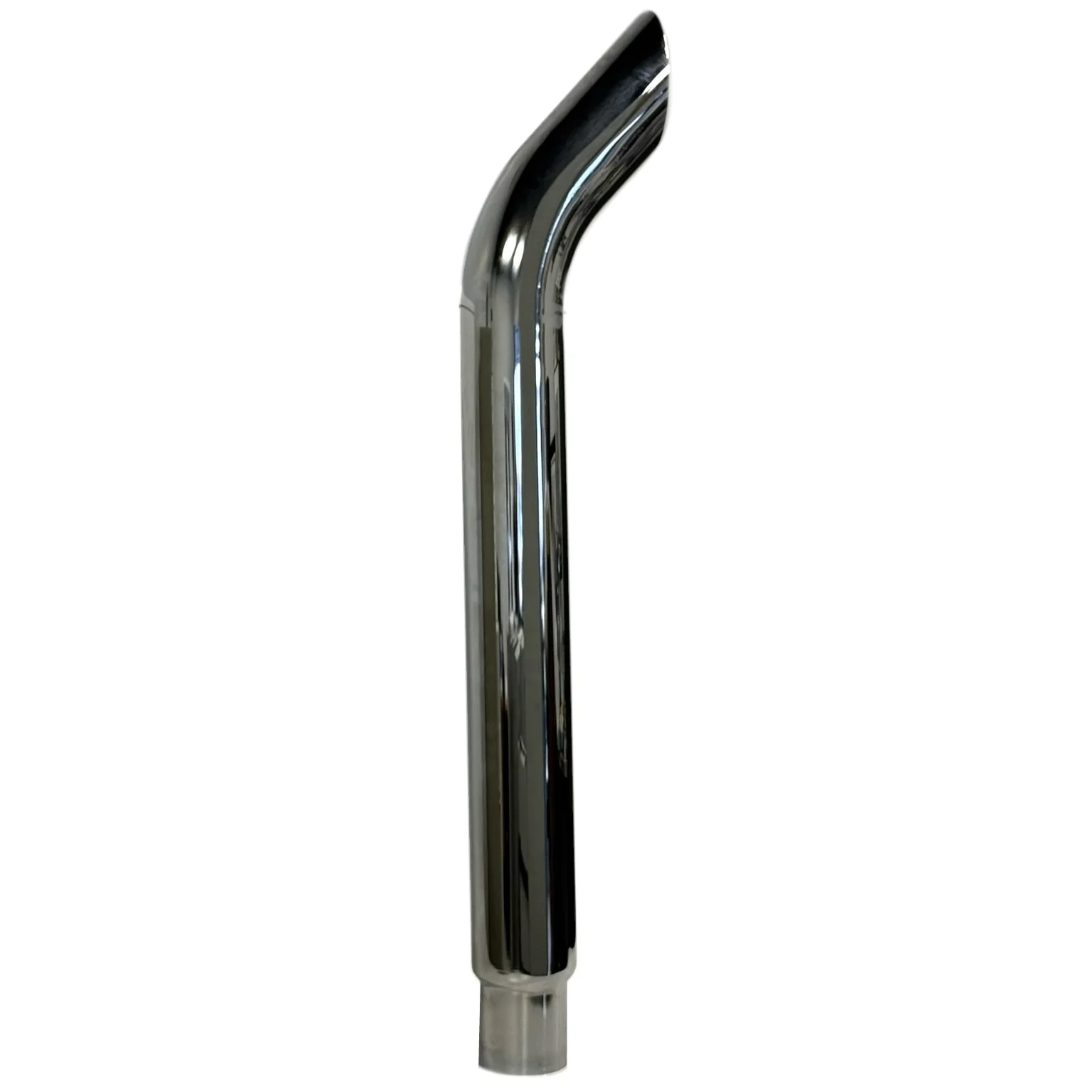 Fortpro 6" to 5" Chrome Bullhorn Exhaust Stack Pipe - 60" Long | F247733 - Image 3