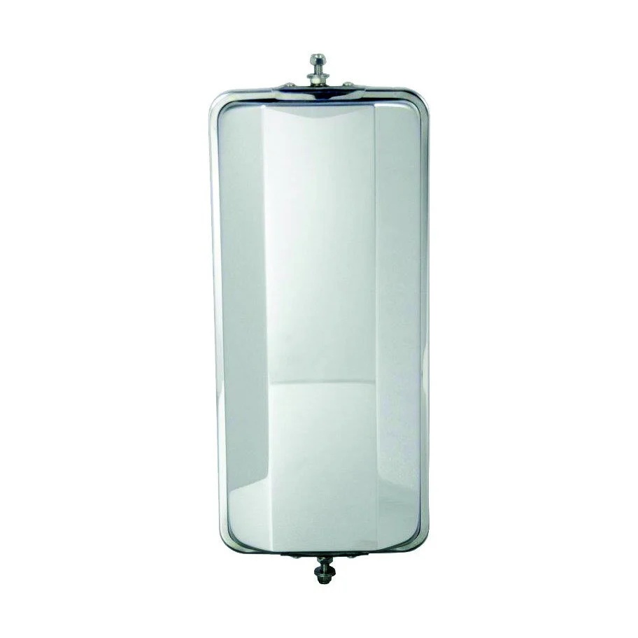 Fortpro 7" x 16" Stainless Steel West Coast Mirror Head | F245678 - Image 4