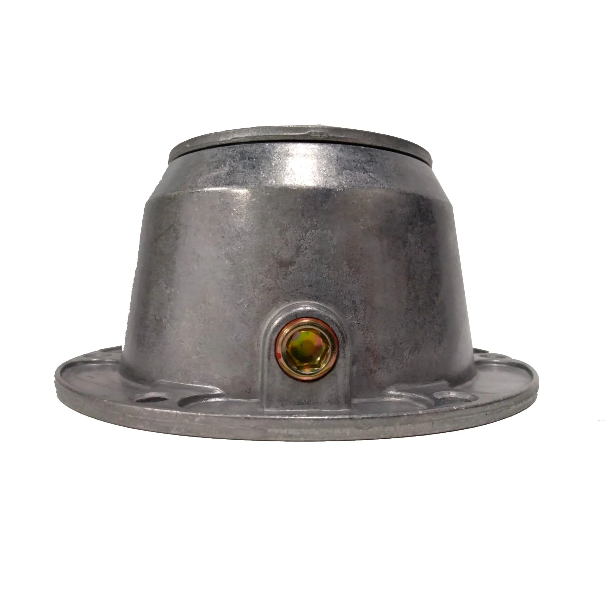 Fortpro Aluminum Trailer Axle Hub Cap w/ 6 Holes, Gasket and Side Pipe Plug Replacement for Stemco 343-4195 | F276194 - Image 4