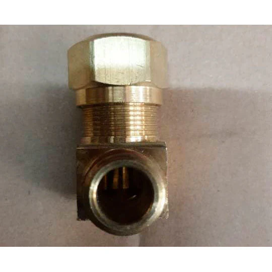 Fortpro Air Brake NTA Compression Fitting Male 90 Deg Elbow - 3/8" Tube & 1/2" Thread, Replaces 38102 - 5 PACK | F229042 - Image 4