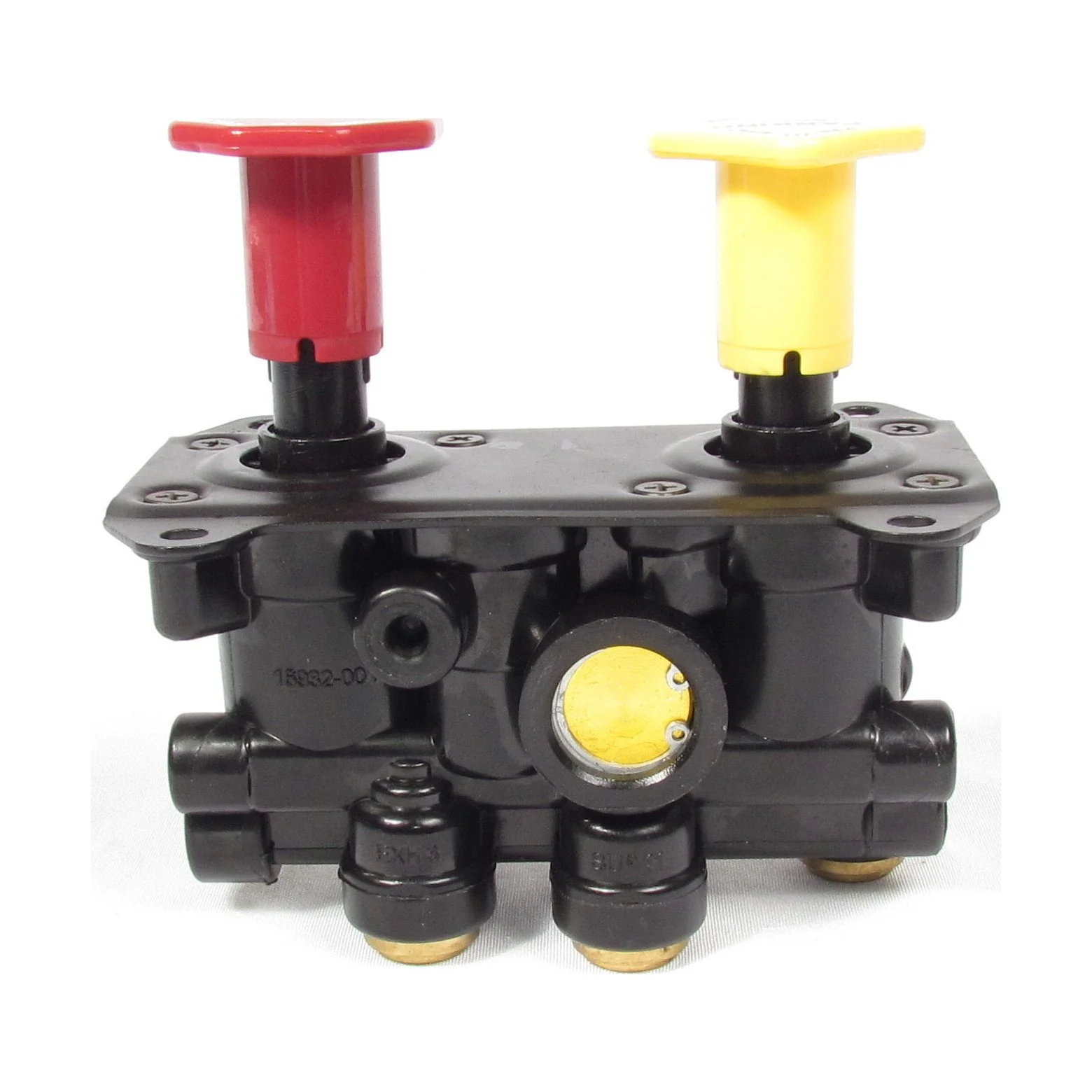 Fortpro MV-3 Dash Valve With 3/8" Push-To-Connect Ports, 1/4" Threaded Mounting Holes Replacement for Bendix 800259 - Image 4