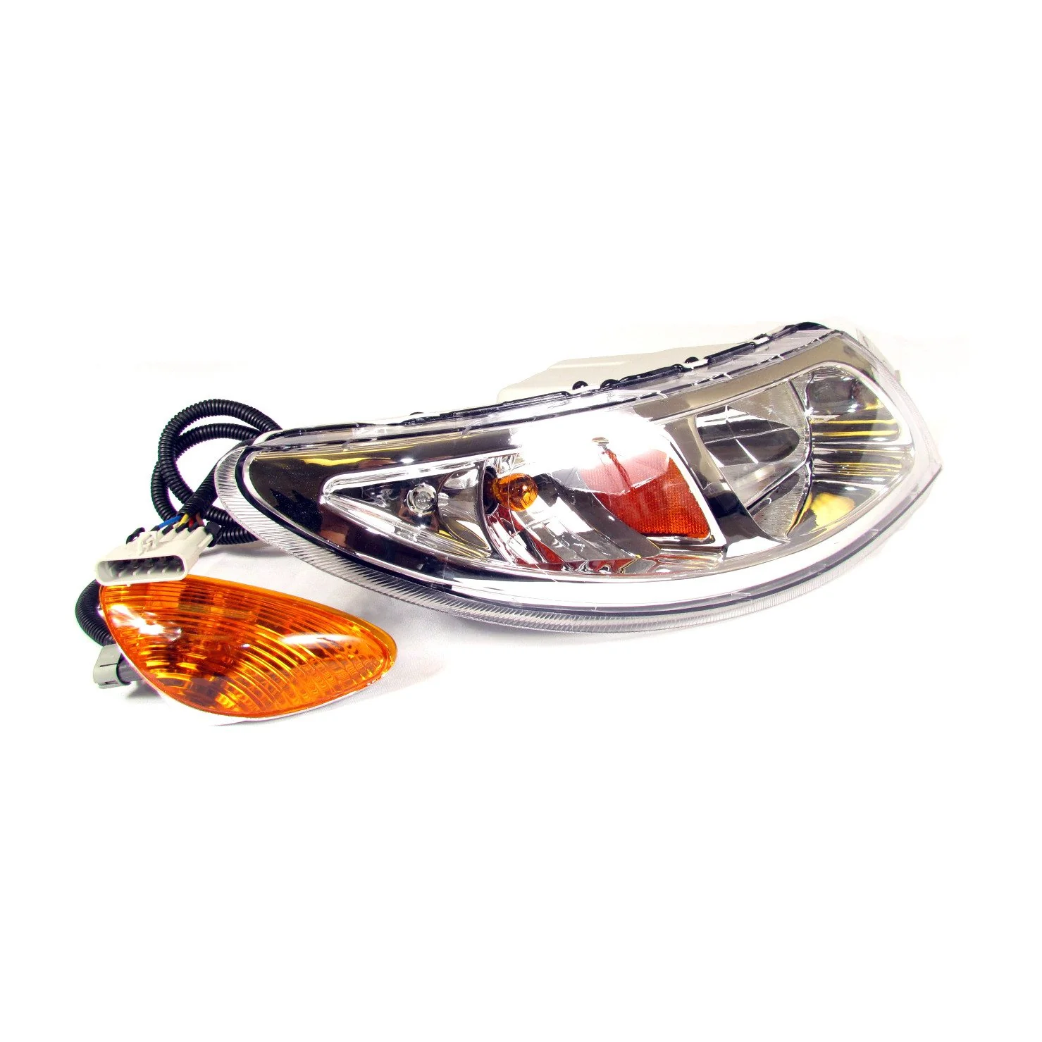 Headlights Assembly w/Corner Lamp for International 4300 - Both Sides - Image 3
