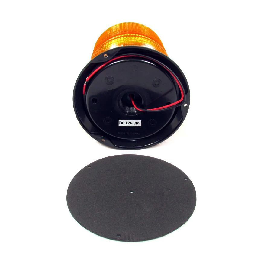 Fortpro 6"Clear / Amber 60 LEDs Strobe Cab Light - Image 3