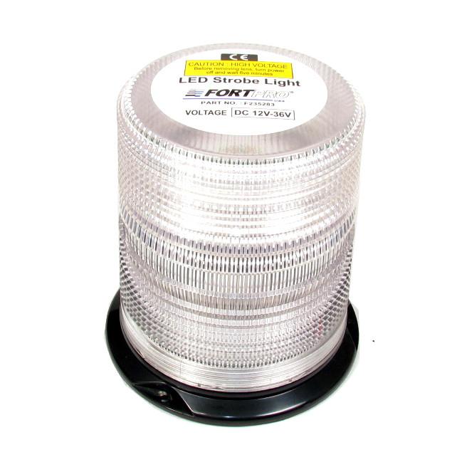 Fortpro 6"Clear / Amber 60 LEDs Strobe Cab Light - Image 5