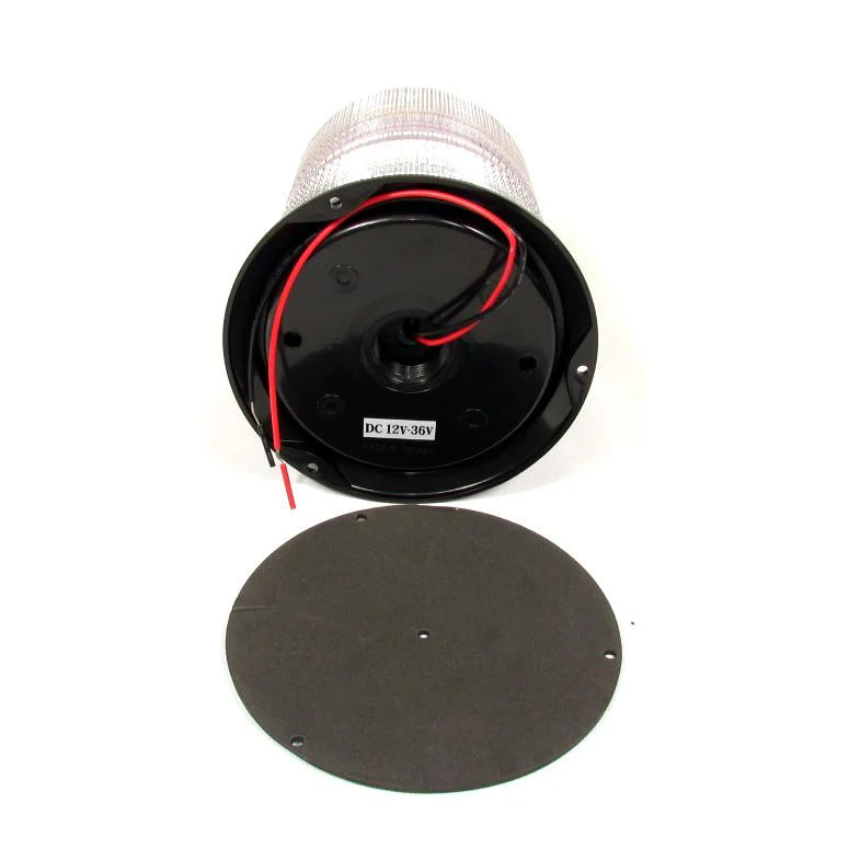 Fortpro 6"Clear / Amber 60 LEDs Strobe Cab Light - Image 6