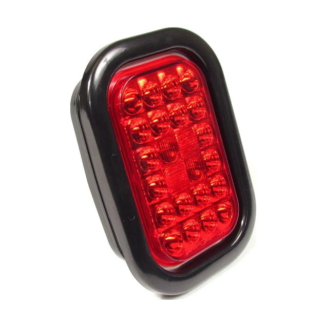 Fortpro 5 5/16" x 3 7/16" Rectangular Tail/Stop/Turn Led Light with 24 LEDs - Image 5