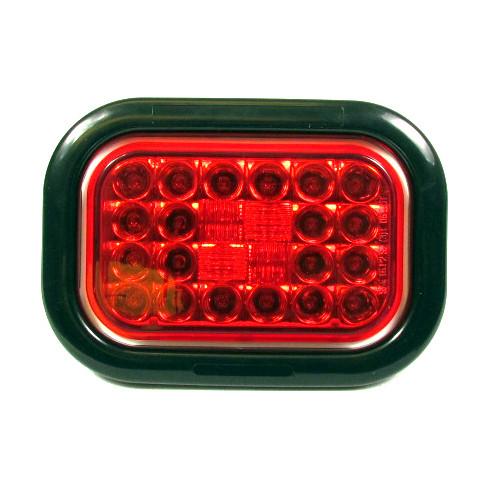 Fortpro 5 5/16" x 3 7/16" Rectangular Tail/Stop/Turn Led Light with 24 LEDs - Image 7