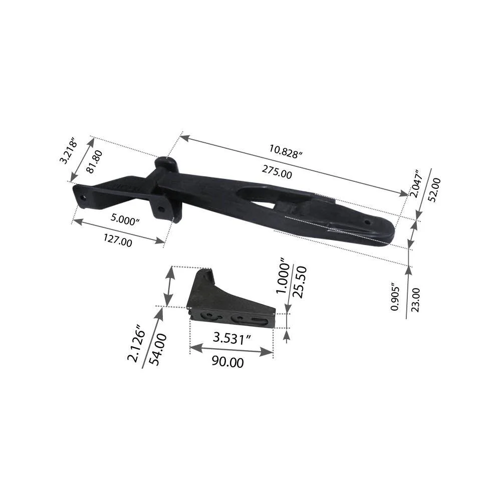 Right Side Hood Latch Kit For Freightliner Columbia - Replaces A1715553001 - Image 2