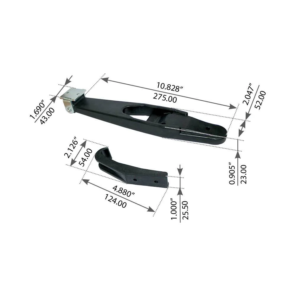 Hood Latch Kit For Freightliner XL Suitable for Left/Right Side Repl 1712438000 - Image 2
