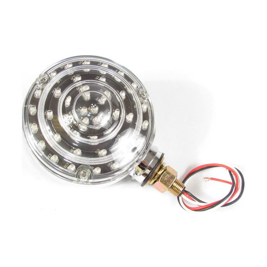 Fortpro Round Chrome Pedestal Led Light with 17 LEDs - Image 3