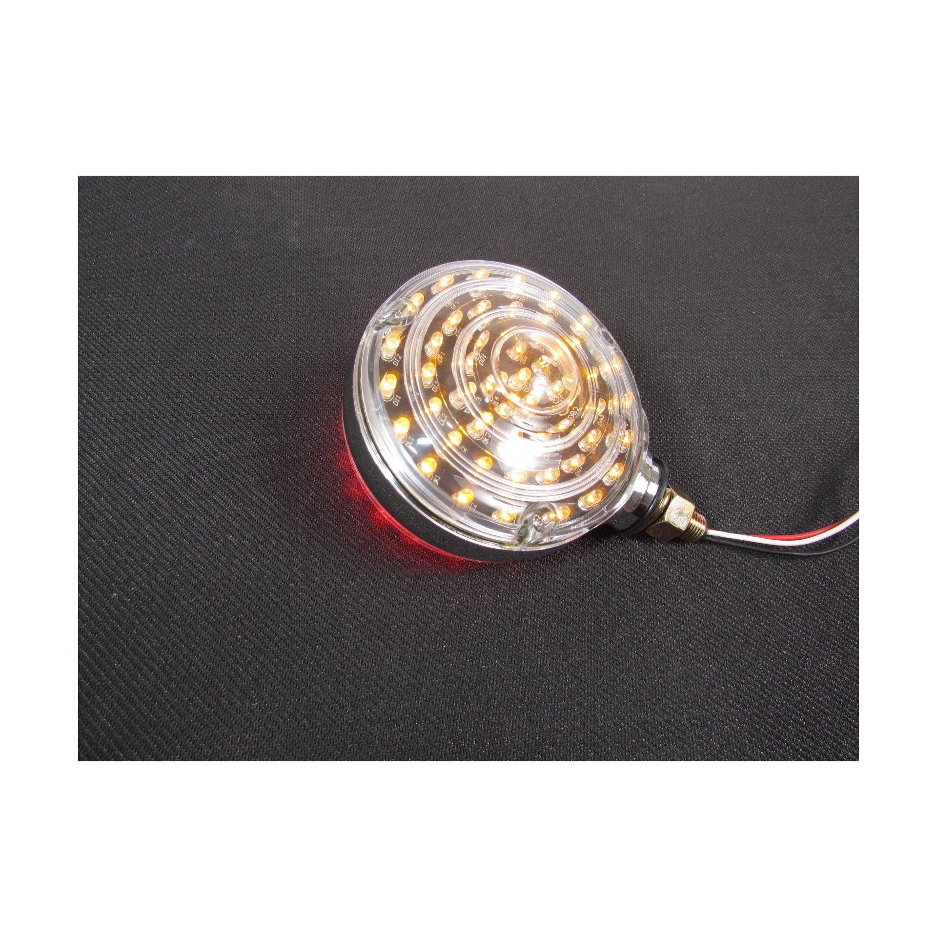 Fortpro Round Chrome Pedestal Led Light with 17 LEDs - Image 5
