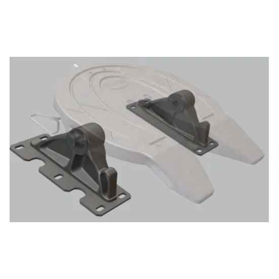 Holland Fifth Wheel Assembly with FW35 Top Plate and Brackets | FW35Y800XL00 - Image 2